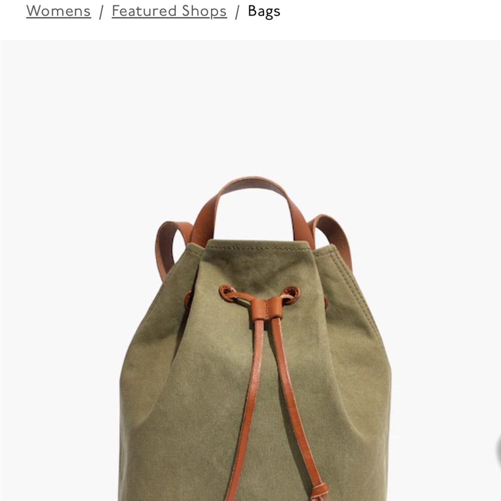 Madewell | The Canvas Somerset Backpack